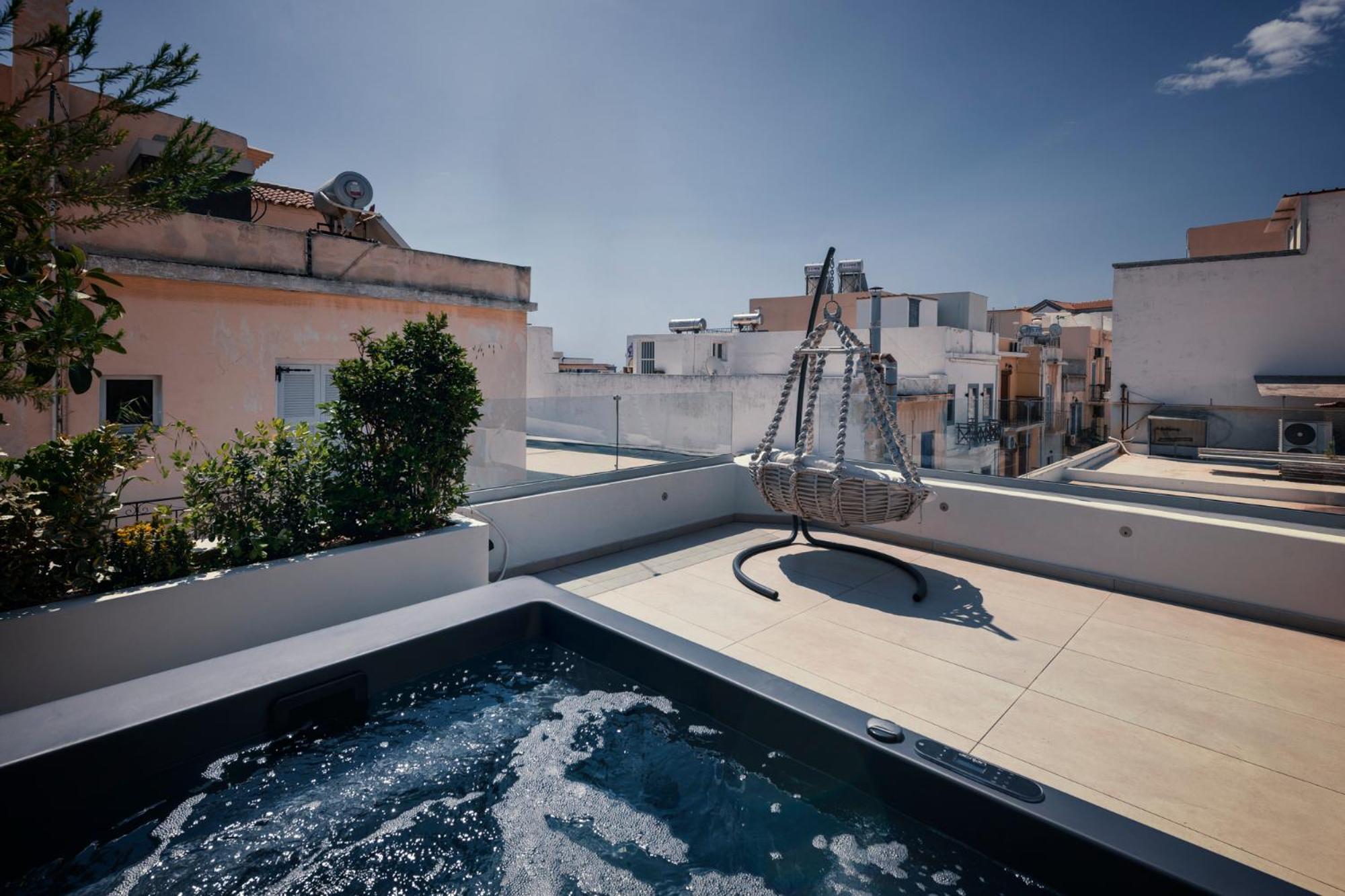 Ninemian Suites Syros Ermoupoli Exteriör bild