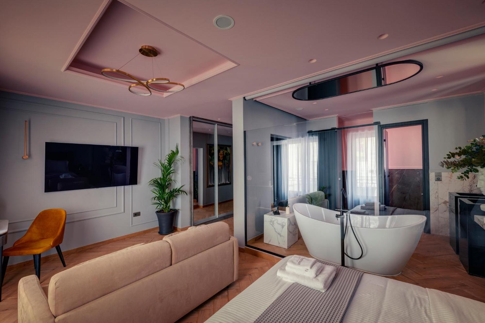 Ninemian Suites Syros Ermoupoli Exteriör bild