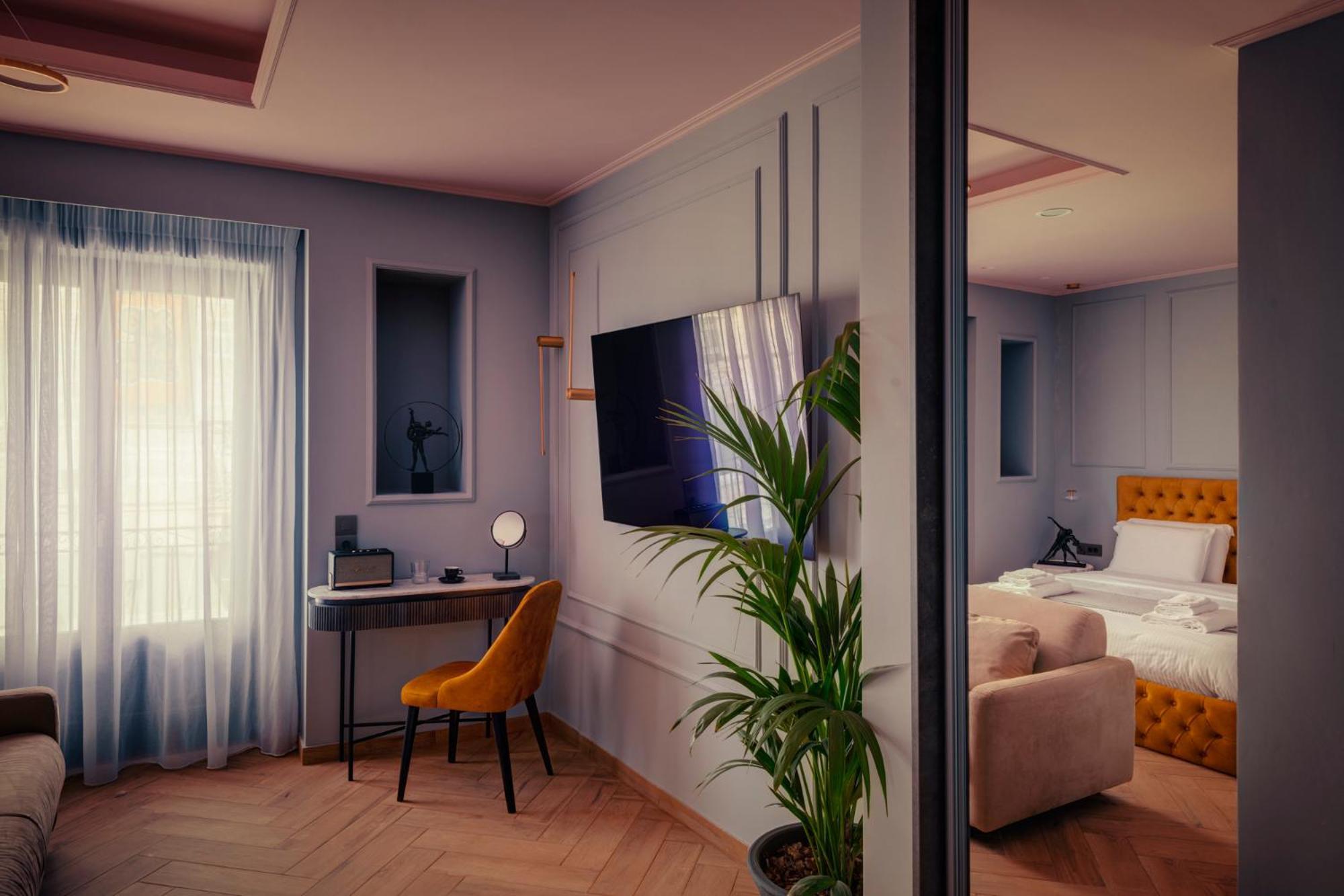 Ninemian Suites Syros Ermoupoli Exteriör bild